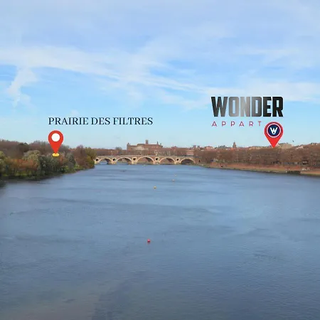 شقة 404 - Wonder - Vue Garonne - تولوز