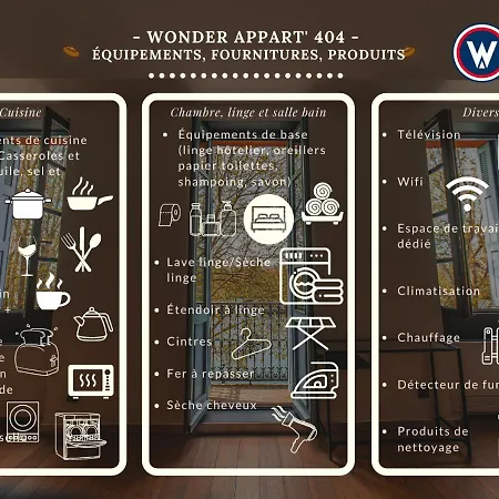 Apartmán 404 - Wonder - Vue Garonne - *
